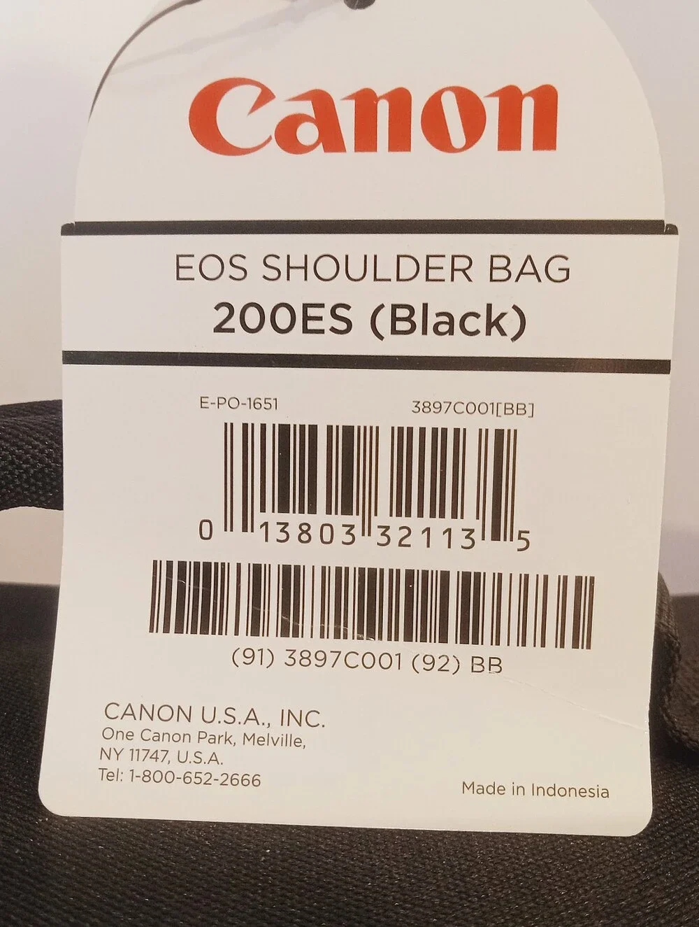 Canon 200ES EOS DSLR Camera Gadget Bag Travel Case NWT